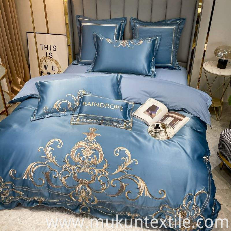  Cotton Embroidery Bedding Set